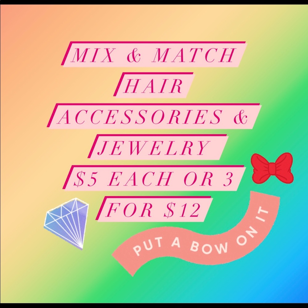 $5 Each/3 For $12 NWT Baby & Little Girl’s Handmade Headbands W/ Bows - Picture 3 of 3